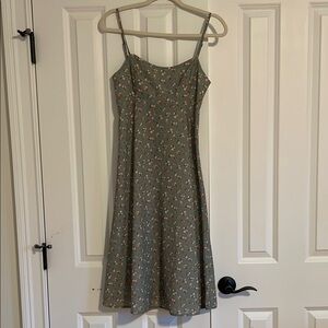 Altar’d state green floral mini dress